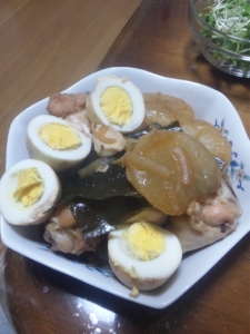 手羽元と大根・卵のコトコト煮
