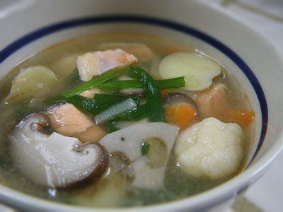 根菜すいとん椀