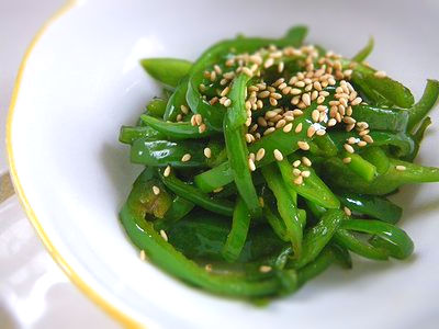 ピーマンのきんぴら