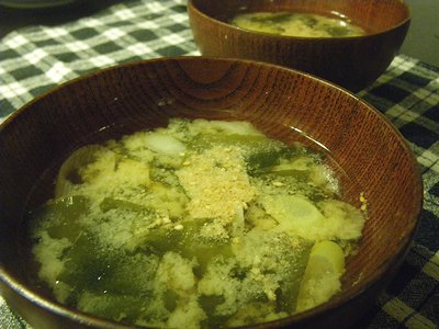 ごま風味みそ汁