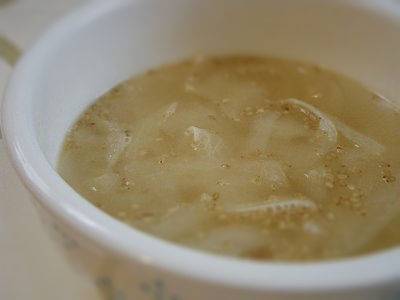 大根のつるつるスープ
