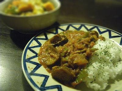 ひき肉とたっぷり野菜のカレー