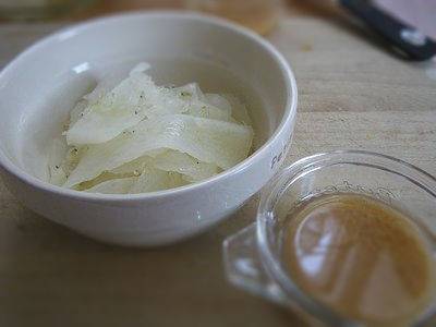 大根のじゃこサラダ