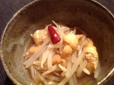 もやしの煮びたし