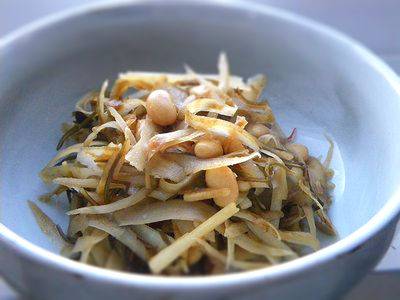 大豆とごぼうの南蛮漬け