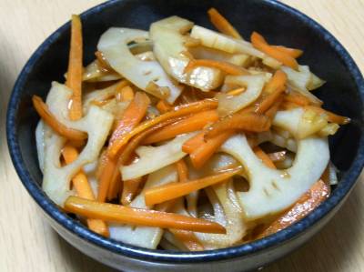 スタミナれんこんきんぴら