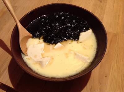 豆腐の茶碗（わん）蒸し