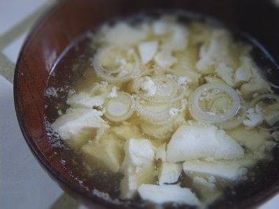 昭和33年の「豆腐のみそ汁」