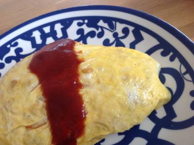 真夜中のオムライス