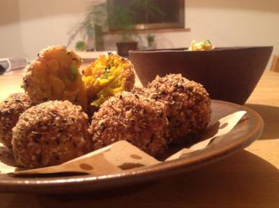 かぼちゃのコロッケ