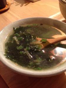 わかめの早うまスープ