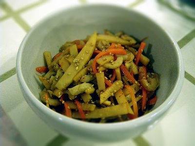 たけのこのきんぴら