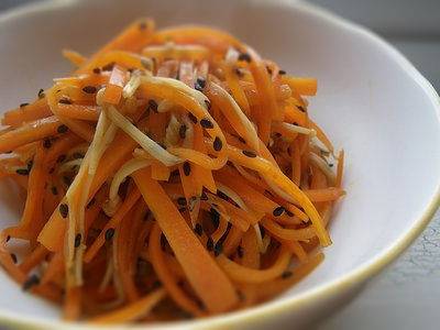 にんじんのごまきんぴら