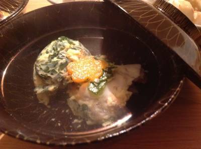 わかめ豆腐のお吸い物