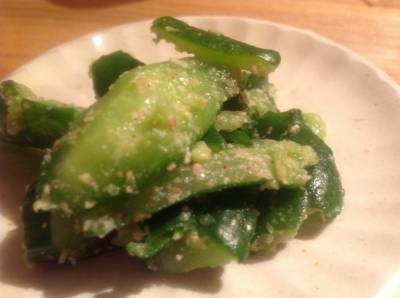 きゅうりのからし漬け