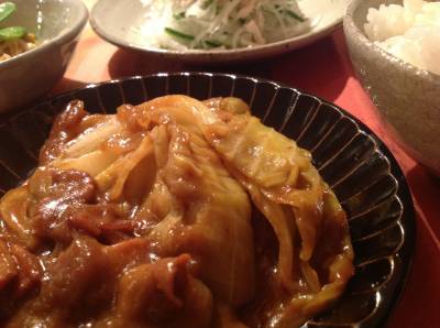 キャベツのカレー煮