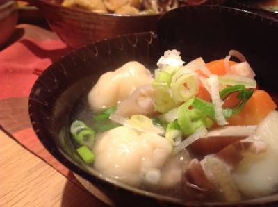 根菜すいとん椀