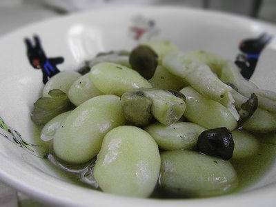 白いんげんと鶏肉の蒸し煮