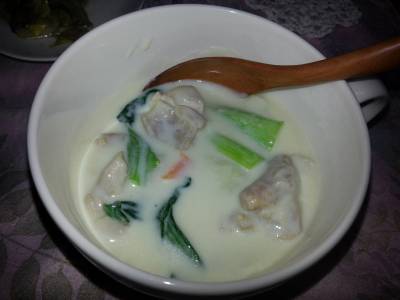 みそクリームシチュー