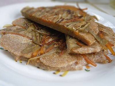 ごぼうの薄焼き