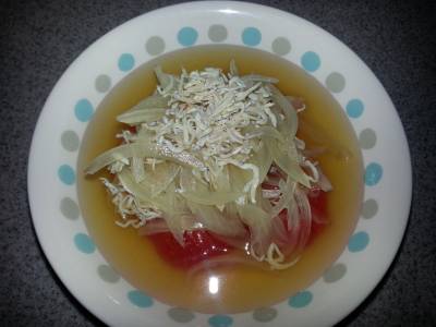 トマトの冷やし煮びたし