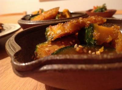 カボチャのきんぴら