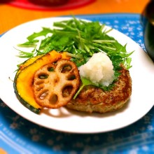 モチモチおろしハンバーグ