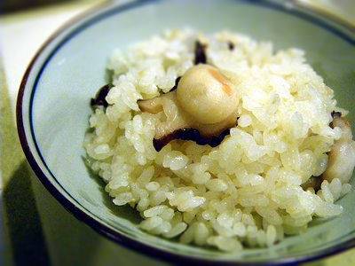 たこの炊き込みご飯