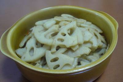 れんこんのきんぴら