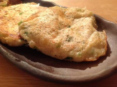 長芋と蓮根のチーズおやき