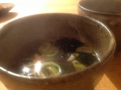 もやしとのりのスープ