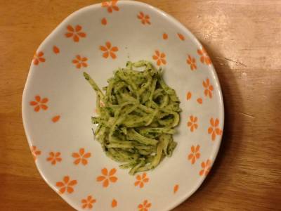 新じゃがの青のりあえ