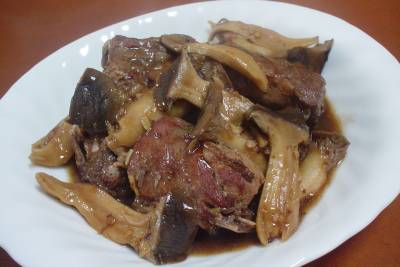 スペアリブの豆豉(トーチ)煮込み