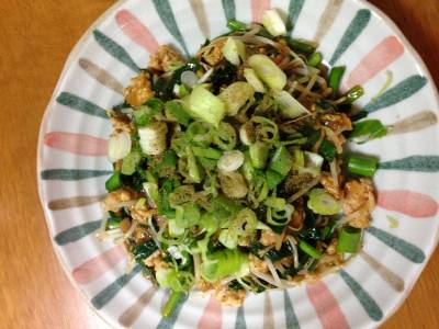 もやしの中華丼