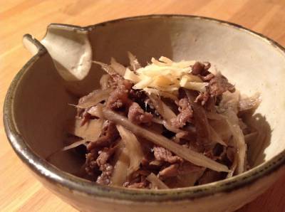 牛肉のしぐれ煮