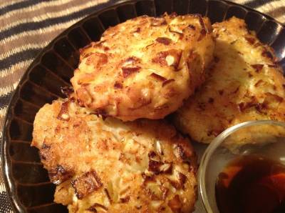 キャベツと豆腐のフワフワ揚げ