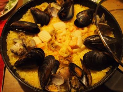 あさりのフライパンパエリア