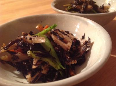 あっさりひじきの煮物