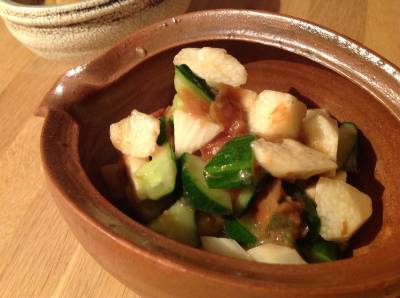 長芋の梅おかかあえ