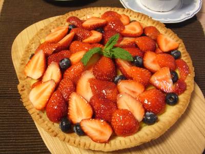 いちごのタルト