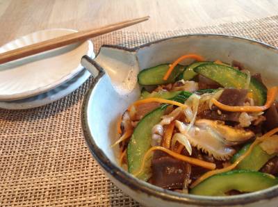 野菜たっぷりチャプチェ