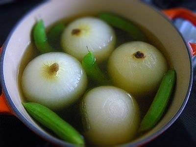 新たまねぎの丸ごとおだし煮