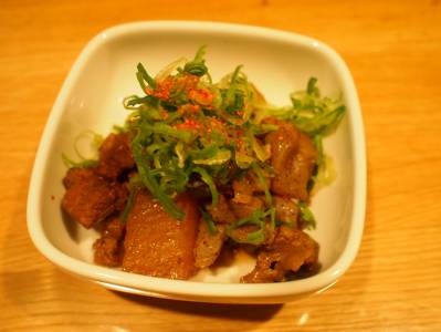 牛すじの煮込み