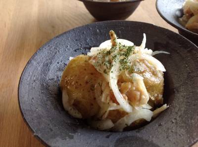 新じゃがと新たまねぎのサラダ