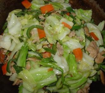 シャッキリ野菜炒(いた)め