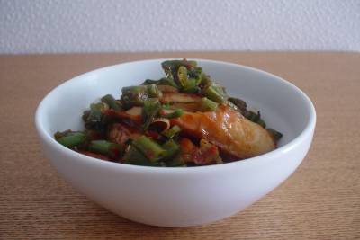 ちくわの豆板醤(トーバンジャン)煮