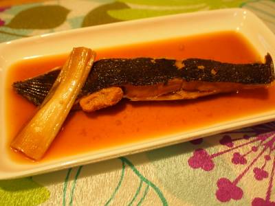 かれいの煮つけ