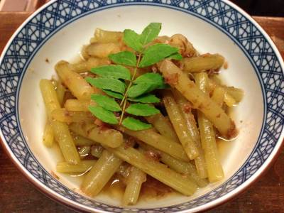 ふきの炊いたん