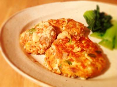 くずし豆腐のなべ照り