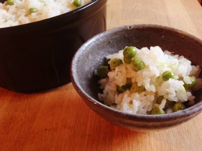 青豆ご飯